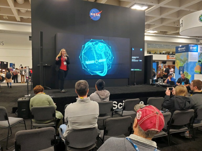 Danielle Groenen NASA Hyperwall